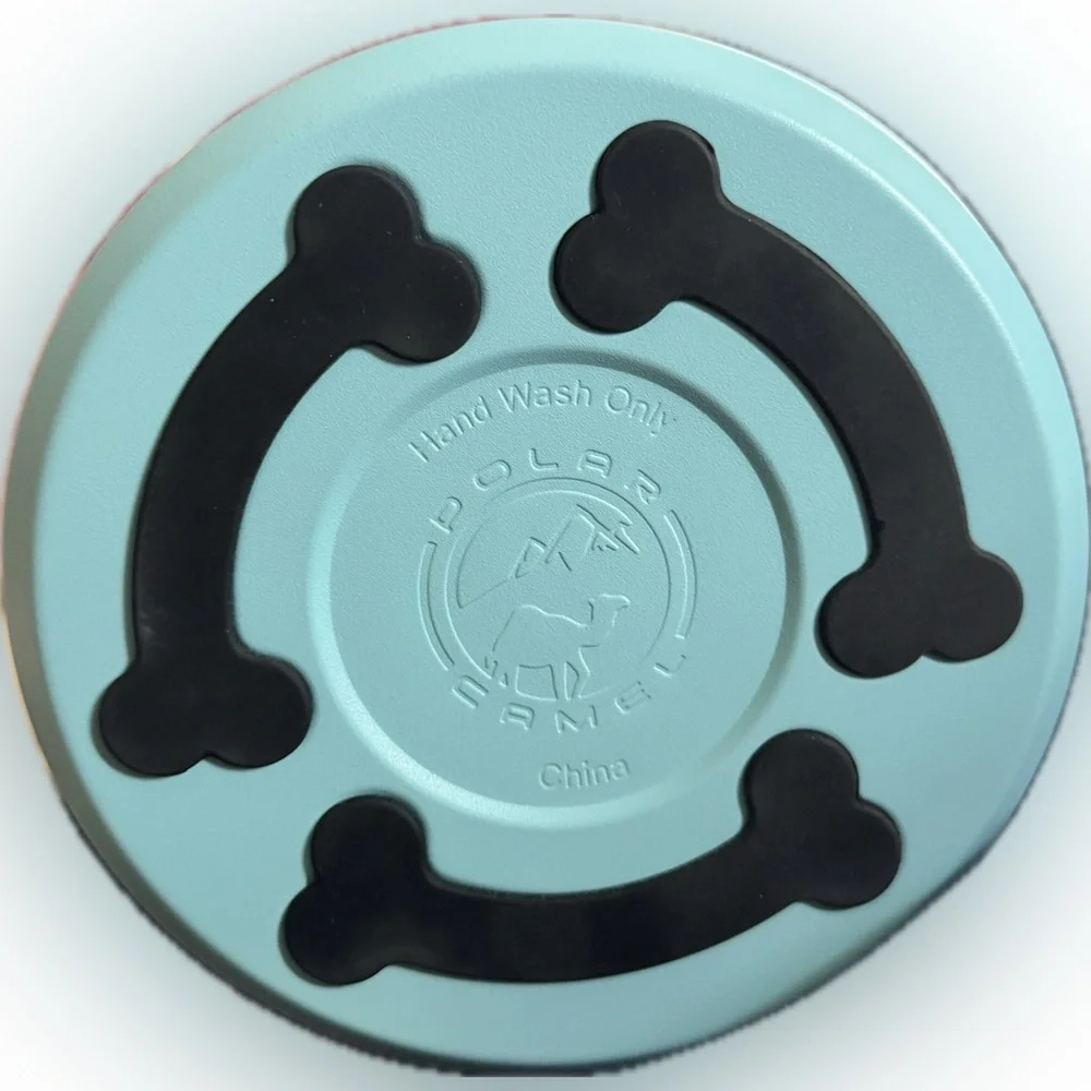 Teal Blue Dog Bowl - Laser Engraved